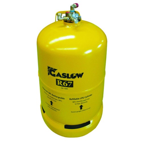 Gaslow Multivalve Self-Refillable Gas Cylinders 6KG Cylinder No1
