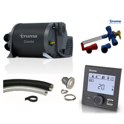 Truma Combi 4 E with Black Flue