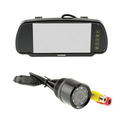 Parksafe 7" Clip On Mirror Monitor With Bumper Mount Camera