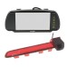 Parksafe 7" Clip On Mirror Monitor with T5/T6 Brake light camera
