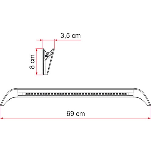 LED AWNING LIGHT FIAMMA Eclairage auvent