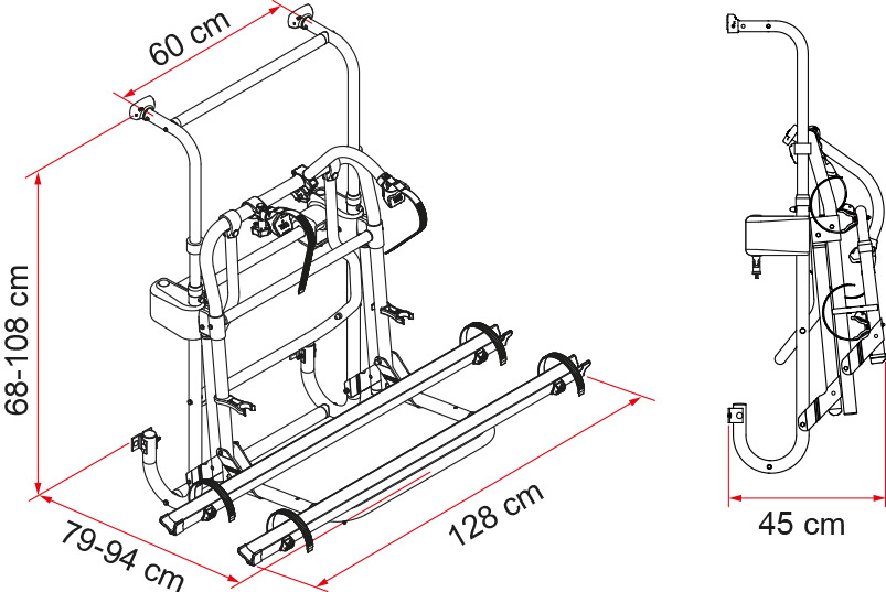 fiamma carry bike lift 77